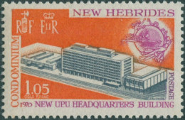 New Hebrides 1970 SG141 1f.05 UPU Headquarters MNH - Sonstige & Ohne Zuordnung
