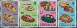 Gilbert & Ellice Islands 1975 SG247-250 Cowrie Shells Set MNH - Isole Gilbert Ed Ellice (...-1979)