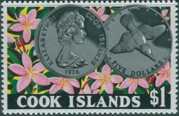Cook Islands 1976 SG563 $1 Wildlife Day MNH - Cook