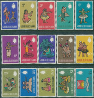 Gilbert & Ellice Islands 1968 SG135-149 Culture Arms Decimal Set MNH - Îles Gilbert Et Ellice (...-1979)