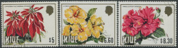 Niue 1984 SG540-542 Flowers (3) FU - Niue
