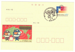 Corée Du Sud // 2002 // Exposition Philatélique Internationale  Entier Postal (PHILAKOREA 2002) - Corée Du Sud