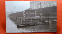 CPA (75) Crue De La Seine.1910. Gare D'Orsay.   (7A.684) - De Overstroming Van 1910