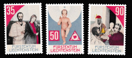 LIECHTENSTEIN 1988 YT 895-897 ** - Ungebraucht