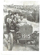 CP Sur Le Passage Des Années 1914 à 1915(automobile Ancienne) - Año Nuevo