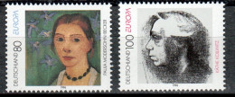 BUNDESPOST 1686-7 ** MNH (1996) – EUROPE CEPT - FEMMES CELEBRES - Unused Stamps