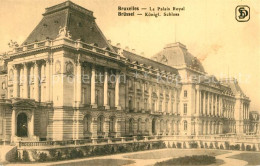 73340604 Bruxelles Bruessel Palais Royal Koenigliches Schloss Bruxelles Bruessel - Altri & Non Classificati