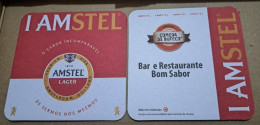 AMSTEL BRAZIL BREWERY  BEER  MATS - COASTERS #040 - Beer Mats