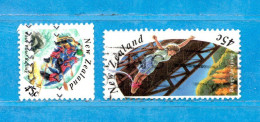 (Us8) NUOVA ZELANDA  °- 1994 -   Yvert. 1269.1270. Used. - Used Stamps