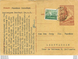 HONGRIE MAGYAR POSTAL  ENTIER POSTAL ET TIMBRE - Postwaardestukken