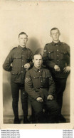 CARTE PHOTO  SOLDATS - Guerre 1914-18