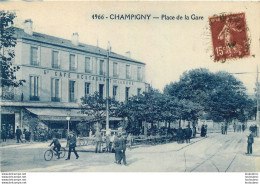 CHAMPIGNY SUR MARNE PLACE DE LA GARE - Champigny Sur Marne