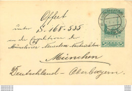 BOSNIE HERZEGOVINE  ENTIER POSTAL 1912 - Bosnien-Herzegowina