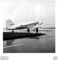 AVION C47 PHOTO ORIGINALE  9 X 9 CM - Aviazione