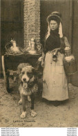 ATTELAGE DE CHIEN LAITIERE FLAMANDE 1932 - Hunde