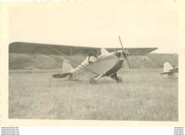 AUXERRE 1950 AVION VEDETTE DE ROBERT FLEURY PHOTO 9 X 6 CM - Luchtvaart