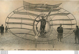 AEROSTATION L'AEROPLANE DU MARQUIS D'EQUEVILLEY - ....-1914: Précurseurs