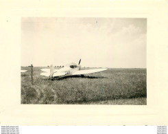 TOUSSUS LE NOBLE 1954 AVION CLAUDE PIEL 30 EMERAUDE  PHOTO  10.50 X 8 CM - Aviazione