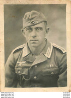 SOLDAT ALLEMAND  WW2 PHOTO ORIGINALE 8 X 6 CM - Oorlog, Militair
