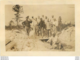 PREMIERE GUERRE SOLDATS  PHOTO 8 X 5.50 CM - Guerre, Militaire