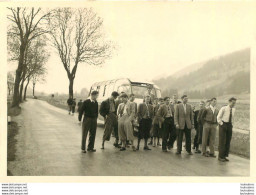 NESSELWANG BAVIERE DEPART VOYAGE ET AUTOCAR  PHOTO ORIGINALE 10 X 7 CM - Lieux