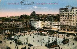 73340548 Bruxelles Bruessel Place Rogier Et Palace Hotel Tram Bruxelles Bruessel - Andere & Zonder Classificatie