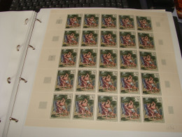 N° 1376 En Feuille De 25 Timbres Entières Neuves - Full Sheets