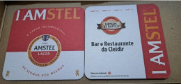 AMSTEL BRAZIL BREWERY  BEER  MATS - COASTERS #041 - Sotto-boccale