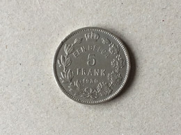 Belgique Albert I 5 Francs Een Belga 1930 - 5 Francs & 1 Belga