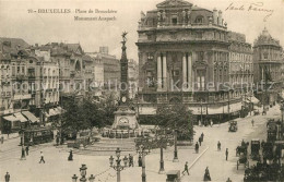 73340527 Bruxelles Bruessel Place De Brouckère Monument Anspach Bruxelles Bruess - Andere & Zonder Classificatie