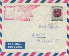 1500 UNDOF AUSBAT 1976 Moschee Adler Blauhelme - Brieven En Documenten