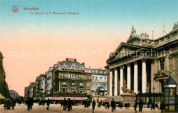 73340491 Bruxelles Bruessel La Bourse Boulevard Anspach Bruxelles Bruessel - Andere & Zonder Classificatie