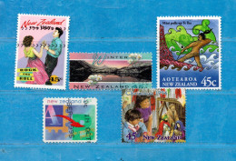 (Us8) NUOVA ZELANDA  °- 1994 -   Yvert. 1277-1283-1293-1308-1319. Used. - Used Stamps