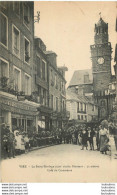 VIRE LA PORTE HORLOGE ET CAFE DU COMMERCE - Vire