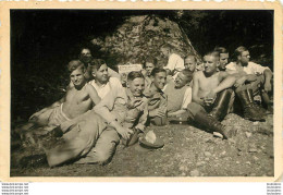 SOLDATS ALLEMANDS PHOTO ORIGINALE 9 X 6 CM - Guerre, Militaire