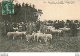 UNE FOIRE EN BASSE NORMANDIE LE MARCHE AUX MOUTONS - Autres & Non Classés