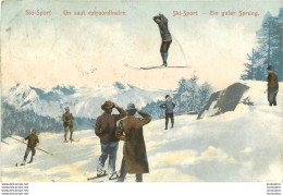 SKI SPORT UN SAUT EXTRA ORDINAIRE 1906 - Port