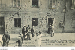 MULHOUSE MULHAUSEN CARTE ALLEMANDE  08/1914 - Mulhouse