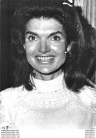 JACQUELINE ONASSIS 1968 PHOTO DE PRESSE ORIGINALE 20 X 15 CM - Famous People