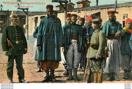 GEFANGENE SENEGALSCHUTZEN 1914-1915 - Guerra 1914-18