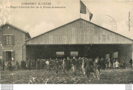 COMMERCY HANGAR D'AVIATION ELEVE SUR LE TERRAIN DE MANOEUVRES - Autres & Non Classés