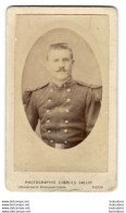 CDV SOLDAT REGIMENT N°4 PHOTO CHARLES GALLOT PARIS - Krieg, Militär