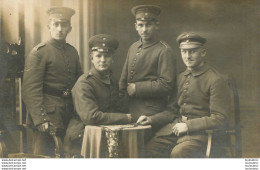 CARTE PHOTO SOLDATS ALLEMANDS - Weltkrieg 1914-18