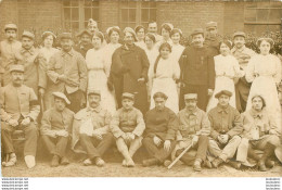 CARTE PHOTO HOPITAL MILITAIRE - Guerre 1914-18