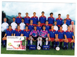 Football // 1998 FIFA  France // Carte Maximum Du Liechtenstein - 1998 – Francia