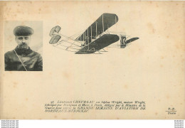 AVIATEUR LIEUTENANT CHEVREAU SUR BIPLAN WRIGHT - ....-1914: Précurseurs