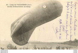 BALLON D'OBSERVATION CAMP DU VALDAHON - Airships