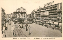 73340444 Bruxelles Bruessel Place De Brouckère Monument Platz Denkmal Bruxelles  - Andere & Zonder Classificatie