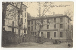 66/CPA A - Amélie Les Bains - Hotel Des Thermes Romains - Amélie-les-Bains-Palalda