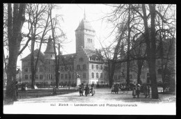 14898 - SUISSE -  ZURICH - Landesmuseum Und Platzpitzpromenade - Zürich